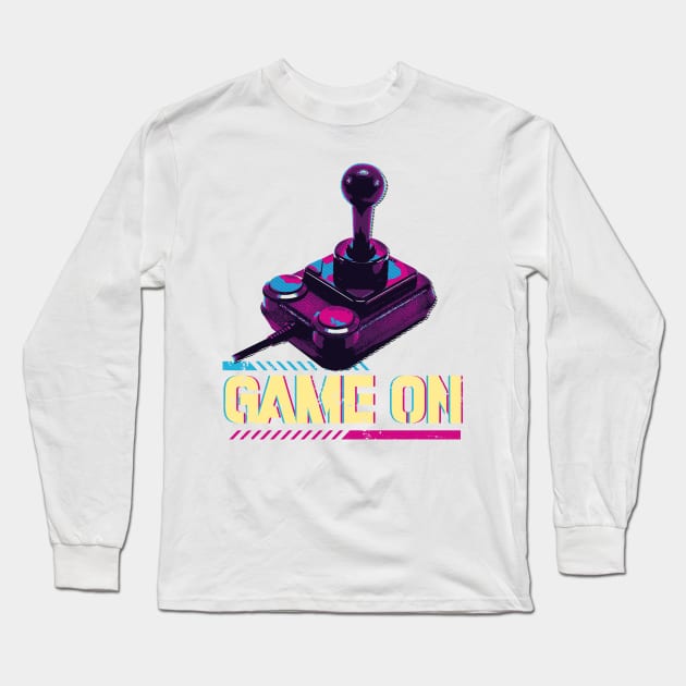 game on Long Sleeve T-Shirt by ANIMEPEDIA